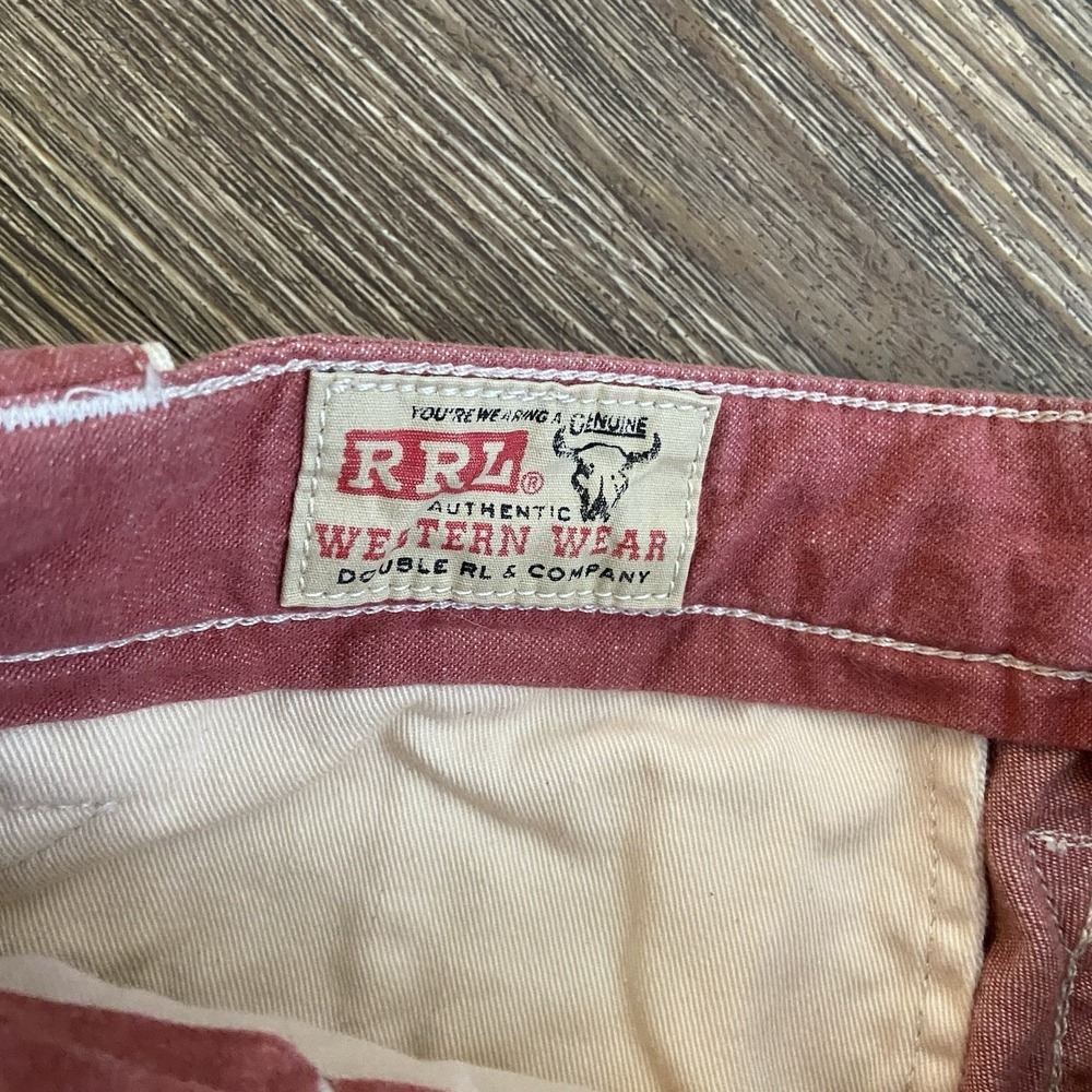 Double RL(RRL) Western Ranch Pants Women's Size 26 - Picture 5 of 9